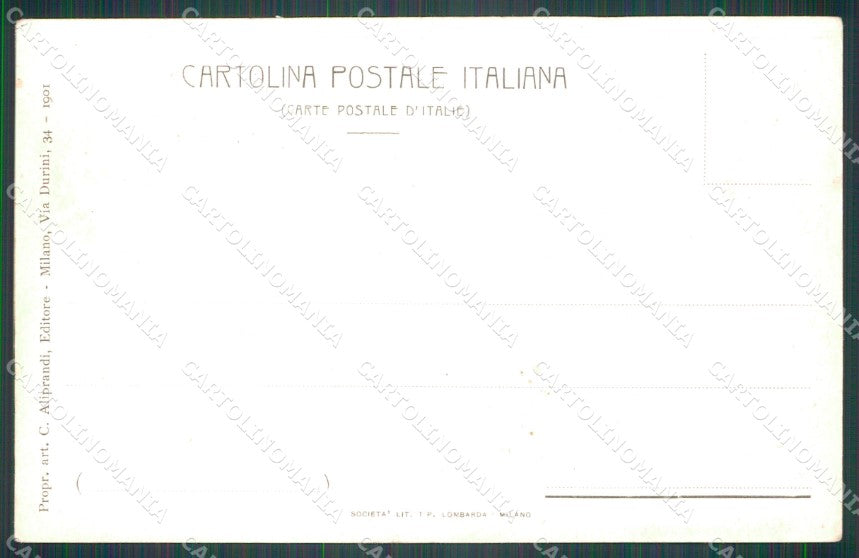 Militari Esercito del Regno Etruria Cenni cartolina XF0494 – retro