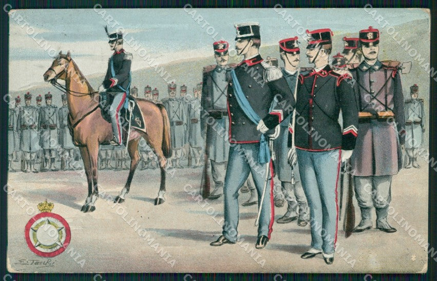 Militari Esercito Italiano Tacchi ABRASA cartolina XF0499 – fronte
