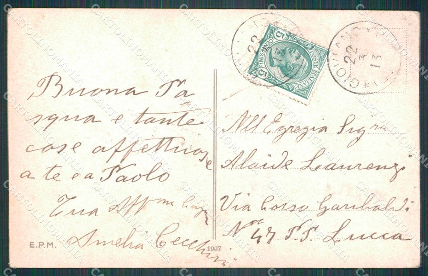Militari Esercito Italiano Tacchi ABRASA cartolina XF0499 – retro