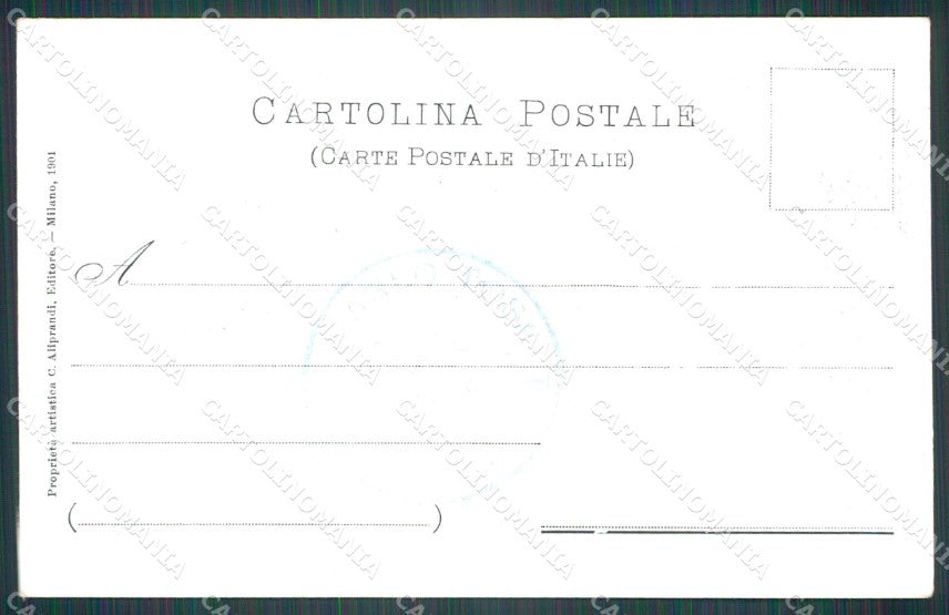 Militari Esercito della Repubblica Cisalpina Cenni cartolina XF0500 – retro