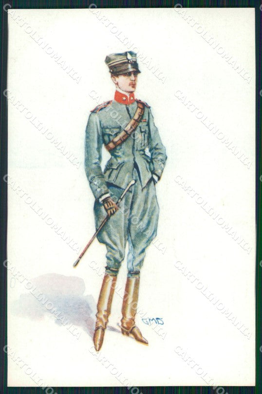 Militari Propaganda WWI Uniforme Esercito GMD cartolina XF0520 – fronte