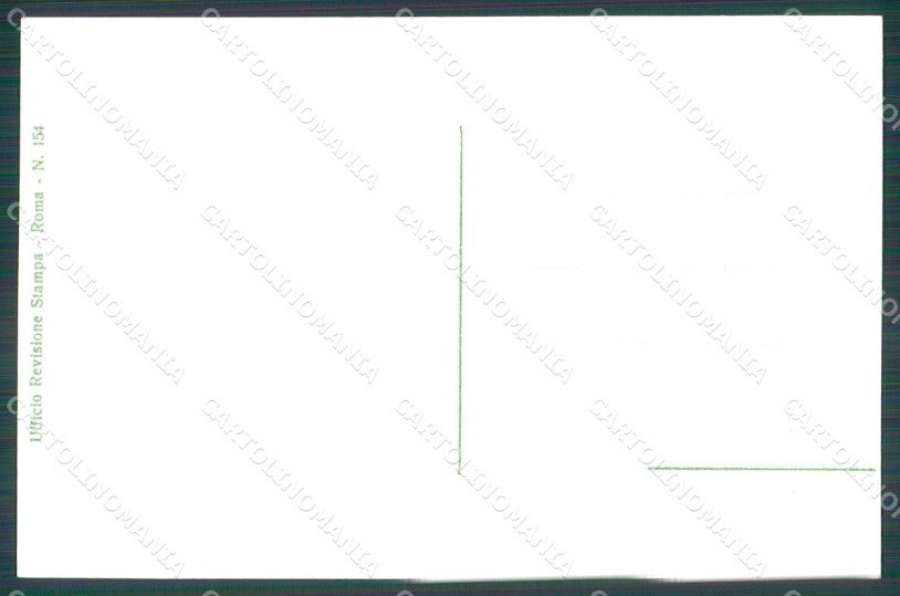 Militari Propaganda WWI Uniforme Esercito GMD cartolina XF0520 – retro