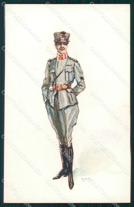 Militari Propaganda WWI Uniforme Esercito GMD cartolina XF0522 – fronte