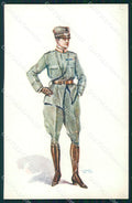 Militari Propaganda WWI Uniforme Esercito GMD cartolina XF0523 – fronte