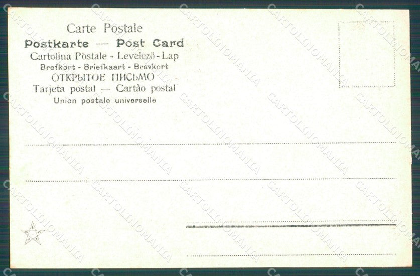 Militari Uniforme Umoristica Van Dock cartolina XF0530 – retro