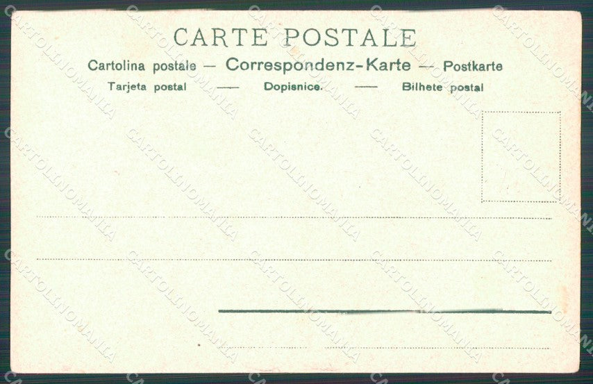 Militari Uniforme Umoristica Van Dock cartolina XF0531 – retro