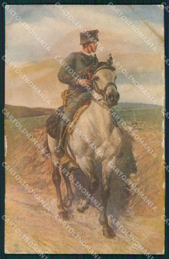 Militari Propaganda WWI Avanscoperta Cenni cartolina XF0543 – fronte