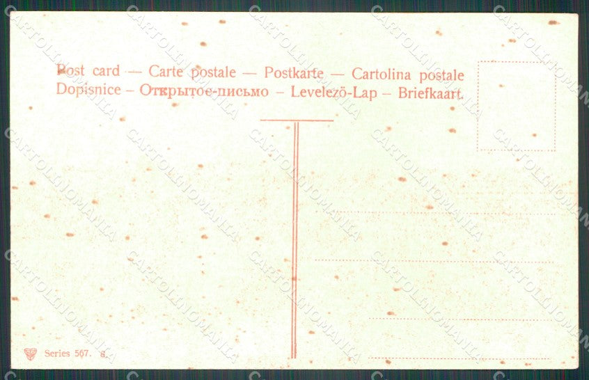 Militari Regio Esercito Inverno in Caserma cartolina XF0554 – retro