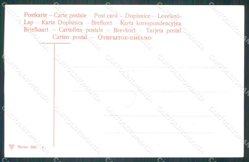 Militari Regio Esercito Artiglieria in Maneggio SCOLLATA cartolina XF0559 – retro
