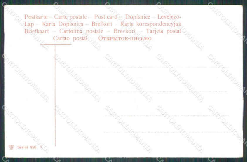 Militari Regio Esercito Artiglieria In Maneggio SCOLLATA cartolina XF0563 – retro