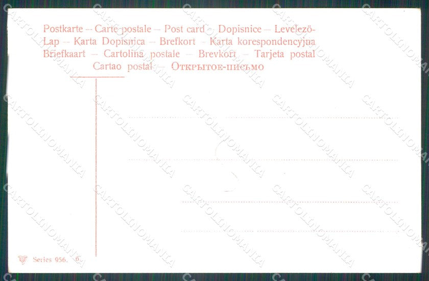 Militari Regio Esercito Artiglieria In Maneggio SCOLLATA cartolina XF0564 – retro