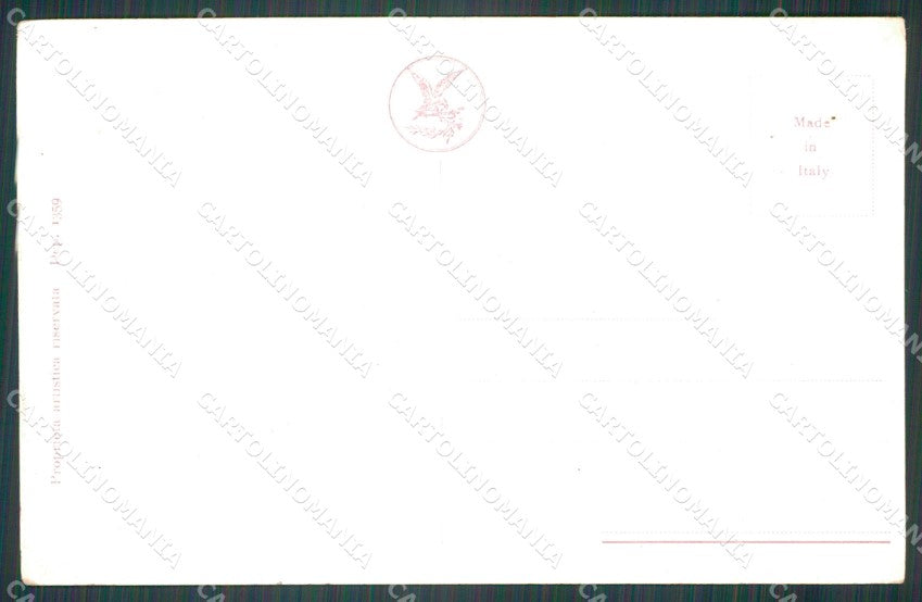 Militari Propaganda WWI Alpini Lolla cartolina XF0580 – retro