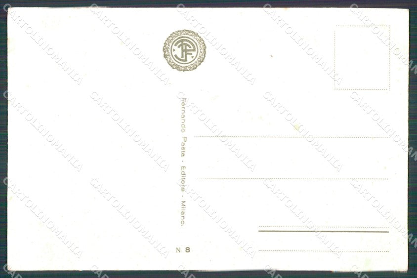 Militari Propaganda WWI Alpini Valle Sesto Beltrame cartolina XF0595 – retro