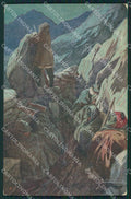 Militari Propaganda WWI Alpini Salvadori cartolina XF0599 – fronte