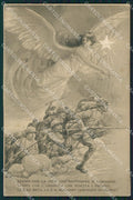 Militari Propaganda WWI Alpini cartolina XF0624 – fronte