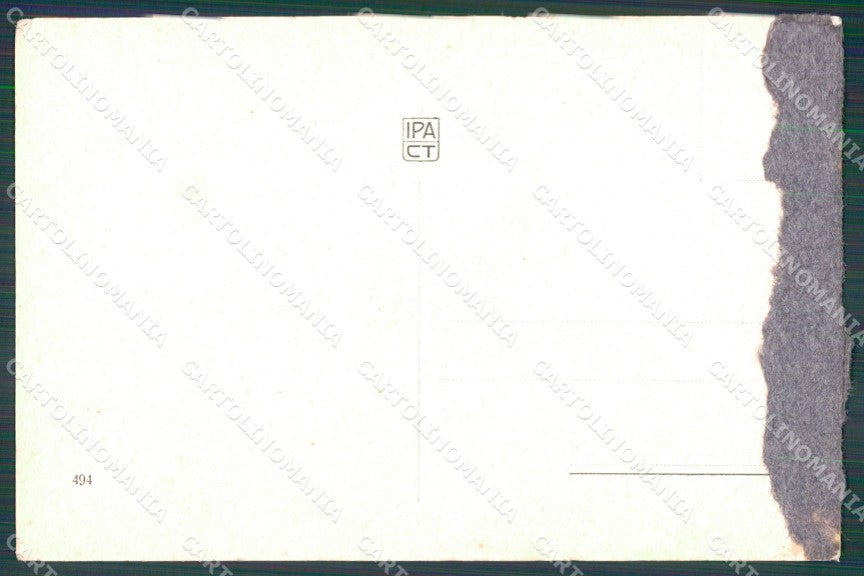 Militari Propaganda WWI Il Mandolinista Biscaretti cartolina XF0672 – retro