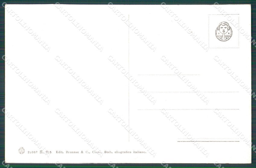 Militari Propaganda WWI Tricolore Corpo di Sussistenza cartolina XF0689 – retro
