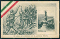 Militari Propaganda WWI Tricolore Trento Dante cartolina XF0708 – fronte