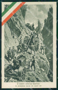 Militari Propaganda WWI Tricolore Polli cartolina XF0716 – fronte