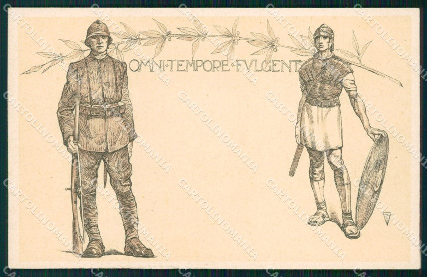 Militari Scuola Militare di Modena Fanteria Cavalleria cartolina XF0719 – fronte