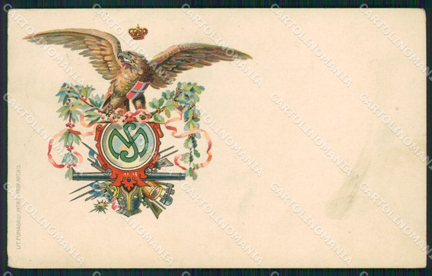 Militari Scuola Militare di Modena PIEGHINE cartolina XF0726 – fronte