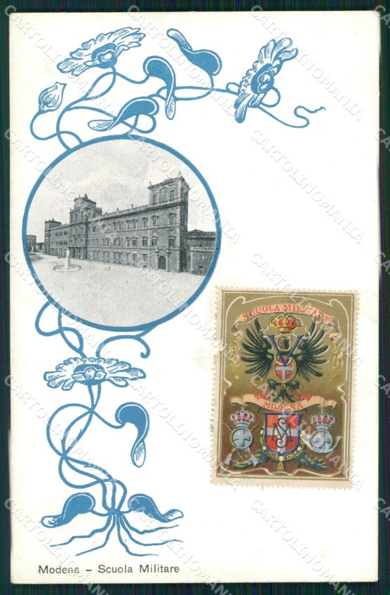 Militari Scuola Militare di Modena cartolina XF0748 – fronte