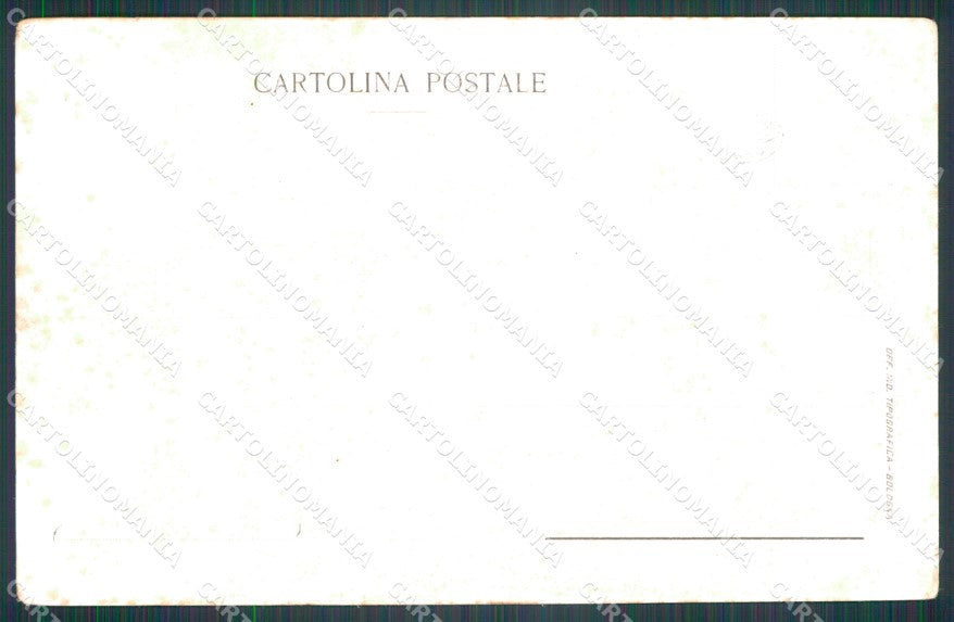 Militari Scuola Sottufficiali Ricordo del I Corso Caserta cartolina XF0757 – retro