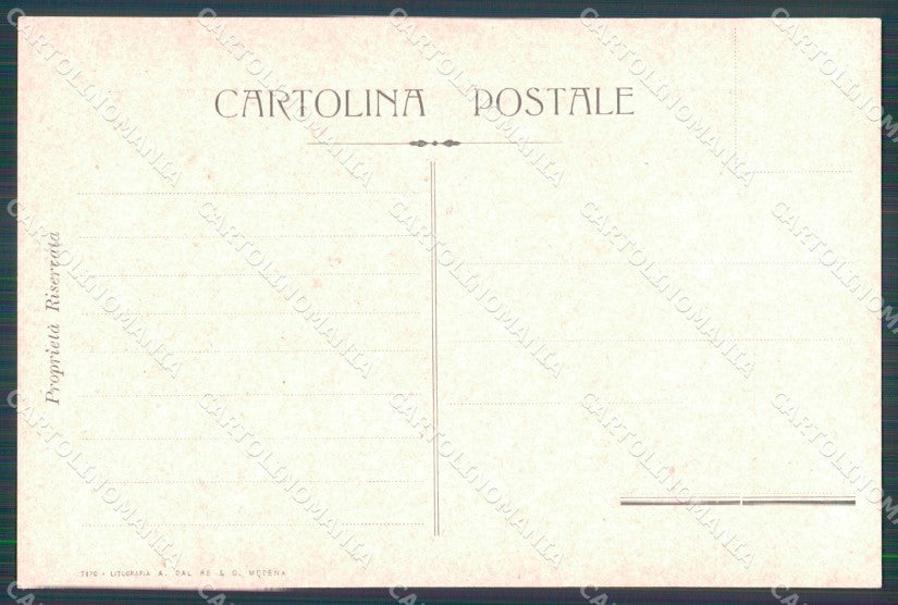 Militari Scuola Militare di Modena Turate Galliano Macallè cartolina XF0761 – retro