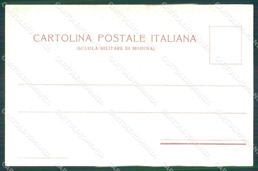 Militari Scuola Militare di Modena Savoia cartolina XF0767 – retro