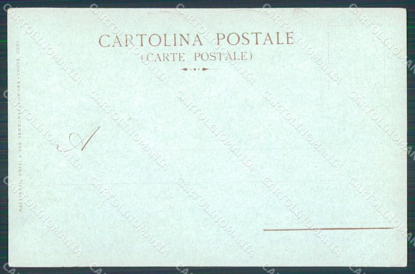 Militari Scuola Ginnastica Militare Roma Corso 1903 1904 cartolina XF0774 – retro