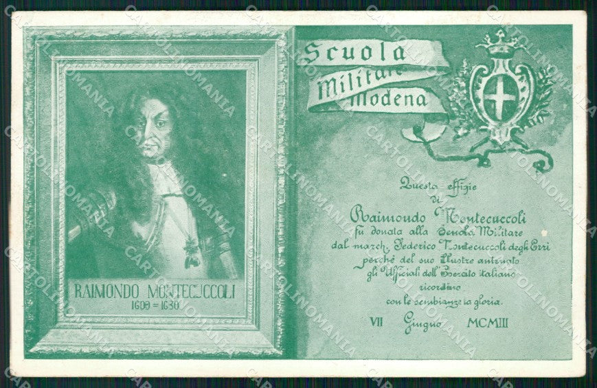 Militari Scuola Militare di Modena Montecuccoli cartolina XF0784 – fronte