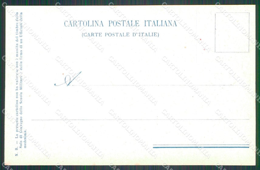 Militari Scuola Militare di Modena Montecuccoli cartolina XF0788 – retro