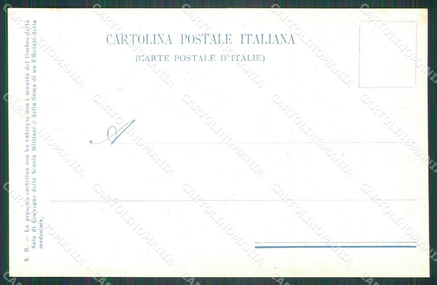 Militari Scuola Militare di Modena Montecuccoli cartolina XF0792 – retro