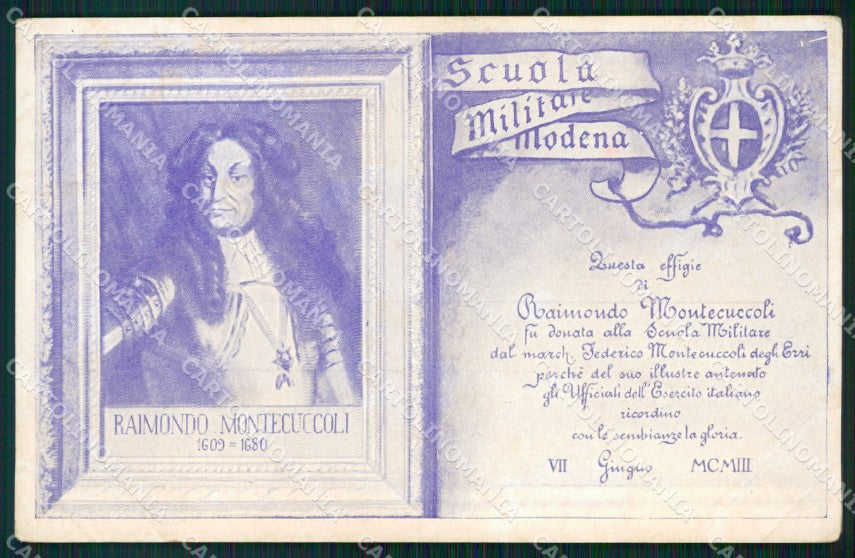 Militari Scuola Militare di Modena Montecuccoli cartolina XF0794 – fronte