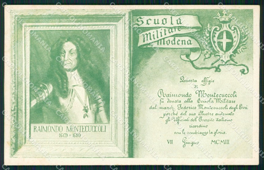 Militari Scuola Militare di Modena Montecuccoli cartolina XF0796 – fronte