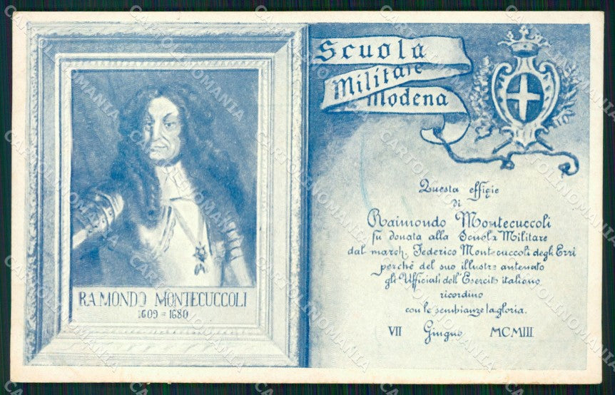 Militari Scuola Militare di Modena Montecuccoli cartolina XF0797 – fronte