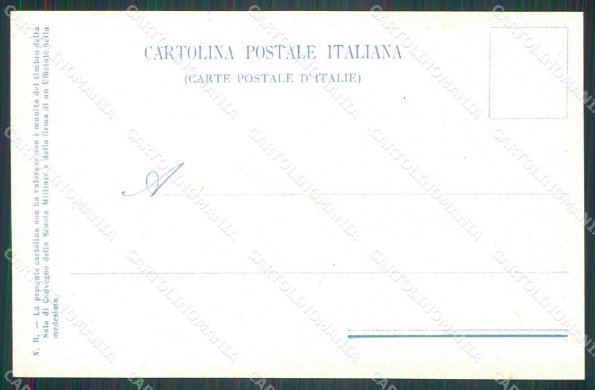Militari Scuola Militare di Modena Montecuccoli cartolina XF0798 – retro