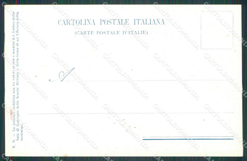 Militari Scuola Militare di Modena Montecuccoli cartolina XF0799 – retro