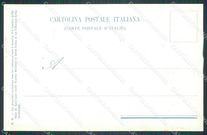 Militari Scuola Militare di Modena Montecuccoli cartolina XF0801 – retro