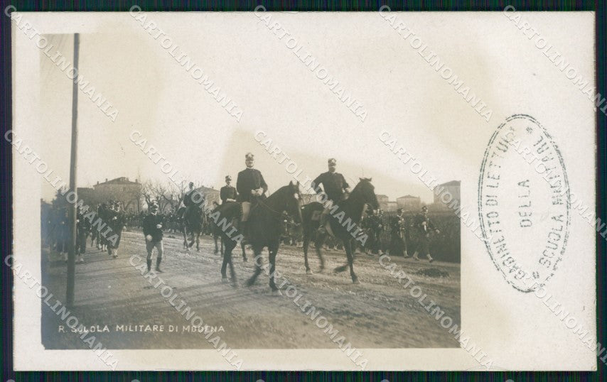 Militari Scuola Militare Modena Foto cartolina XF0809 – fronte