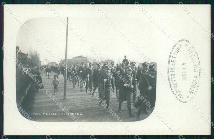 Militari Scuola Militare Modena NPG Foto cartolina XF0810 – fronte