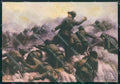 Militari IX Reggimento Alpini Battaglione Vicenza Boeri FG cartolina XF0873 – fronte