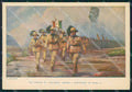 Militari Fascismo Legionari Africa Bersaglieri STRAPPINO FG cartolina XF0913 – fronte