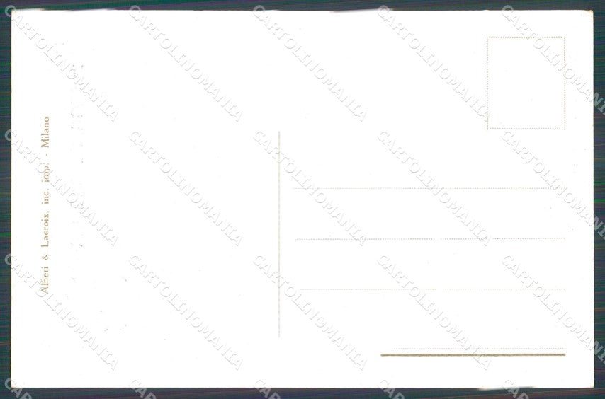 Militari II Reggimento Bersaglieri Todeschini cartolina XF0964 – retro