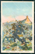 Militari VII Regg VIII Battaglione Bersaglieri Cernaia Valenza cartolina XF0970 – fronte