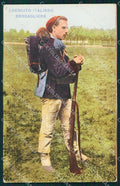 Militari Esercito Italiano Bersaglieri Divisa cartolina XF0995 – fronte
