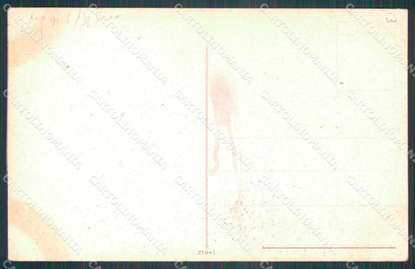 Militari Propaganda WWI Bersaglieri Muggiani cartolina XF1017 – retro