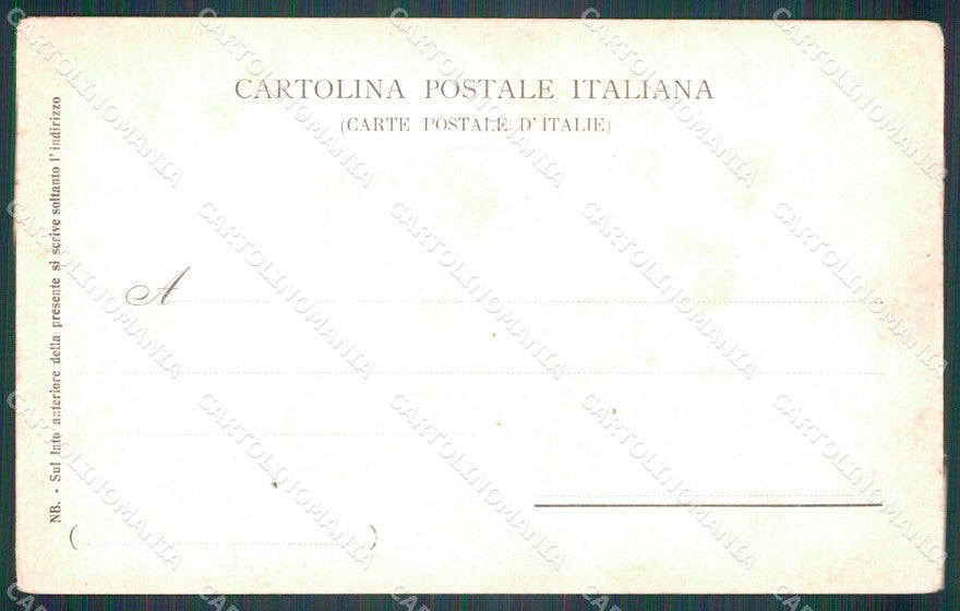 Militari VI Reggimento Bersaglieri Nucleo Ciclisti 37/600 cartolina XF1031 – retro