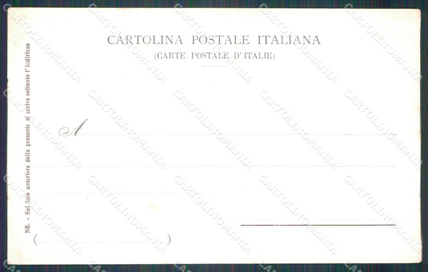 Militari VI Reggimento Bersaglieri Nucleo Ciclisti PIEGHINA cartolina XF1032 – retro