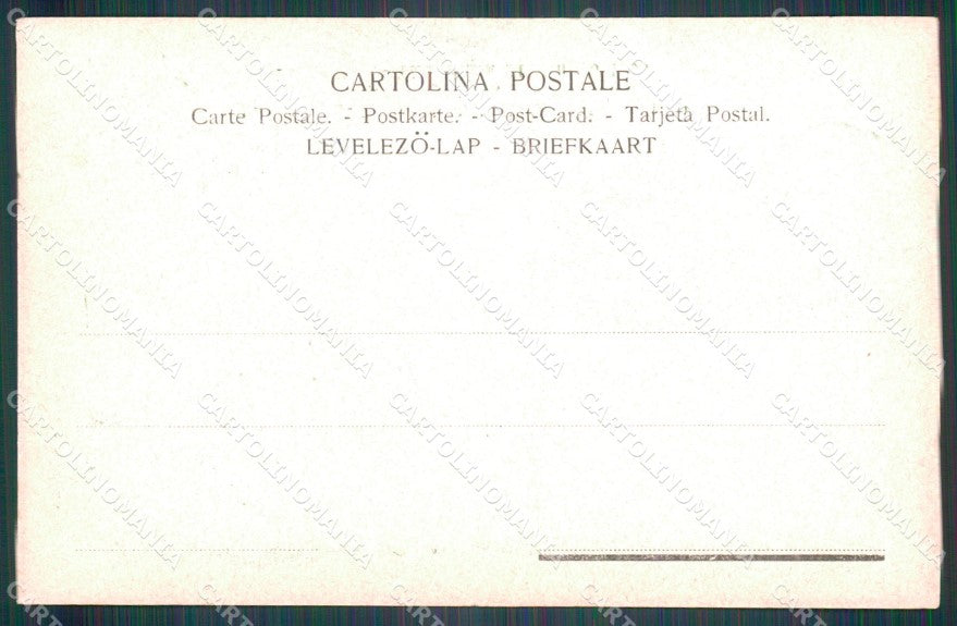 Militari VI Reggimento Bersaglieri Villafranca La Marmora cartolina XF1050 – retro
